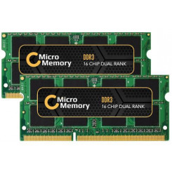 CoreParts 16GB Memory Module 1333Mhz DDR3 Major SO-DIMM KIT 2x 8GB