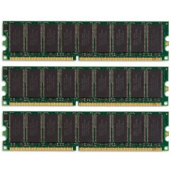 CoreParts 6GB mälumoodul Delli 1333Mhz DDR3 Major DIMM-i jaoks – KIT 3x2GB