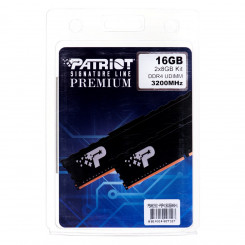 Модуль памяти Patriot Memory Signature Premium PSP416G2666KH1 16 ГБ 2 x 8 ГБ DDR 3200 МГц
