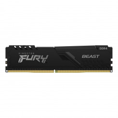 Kingston Technology FURY Beast 8 GB mälumoodul 1 x 8 GB DDR4 3600 Mhz