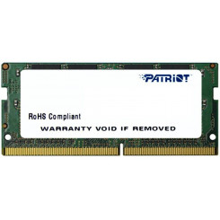 Patriot Memory 8GB DDR4 2400MHz mälumoodul 1 x 8 GB