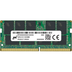 Micron SO-DIMM ECC DDR4 16 ГБ 1Rx8 3200 МГц PC4-25600 MTA9ASF2G72HZ-3G2R