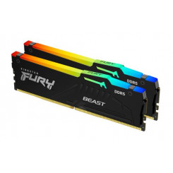 Kingston Technology FURY Beast 32GB 6000MT / s DDR5 CL30 DIMM (2 tk) RGB XMP