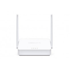 Wireless Router MERCUSYS Wireless Router 300 Mbps IEEE 802.11b IEEE 802.11g IEEE 802.11n 2x10/100M LAN \ WAN ports 1 Number of antennas 2 MW302R