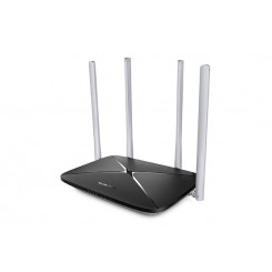 Wireless Router MERCUSYS Wireless Router 1167 Mbps IEEE 802.3 IEEE 802.3u IEEE 802.11b IEEE 802.11g IEEE 802.11n IEEE 802.11ac 4x10/100M LAN \ WAN ports 1 Number of antennas 4 AC12