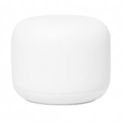 Google Nest Wifi ruuteri juhtmevaba ruuter Gigabit Etherneti kaheribaline (2,4 GHz / 5 GHz) 4G valge