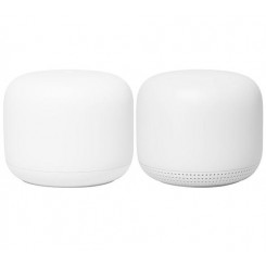 Google Nest Wifi wireless router Gigabit Ethernet Dual-band (2.4 GHz  /  5 GHz) White
