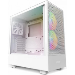 Computer case NZXT H5 Flow RGB White