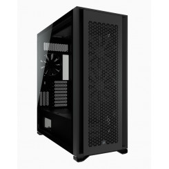 Corsair Tempered Glass PC Case 7000D AIRFLOW Side window Black Full-Tower Power supply included No