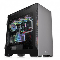 Thermaltake A700 TG Full Tower must, hõbedane