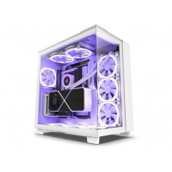 Case NZXT H9 Elite MidiTower Case product features Transparent panel Not included ATX MicroATX MiniITX Colour White CM-H91EW-01