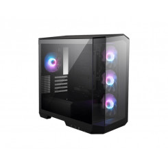 Case MSI MidiTower Case product features Transparent panel Not included MicroATX Colour Black MAGPANOM100RPZ