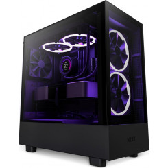 Case NZXT H5 ELITE MidiTower Case product features Transparent panel Not included ATX MicroATX MiniITX Colour Black CC-H51EB-01