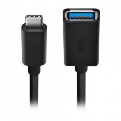 Adapter, Usb 3.0, Type C-Usb A,5Gbps,1.5A,Black
