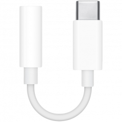 Адаптер Apple USB-C на разъем для наушников 3,5 мм, модель A2155