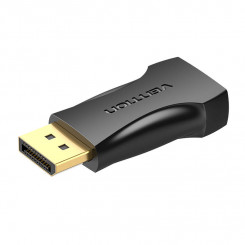 Адаптер Vention HDMI, гнездо HDMI к разъему Display Port, 4K, 30 Гц (черный)