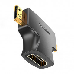 HDMI — адаптер Mini/Micro HDMI 2 в 1 Vention AGFB0 (черный)