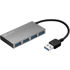Карманный концентратор Sandberg USB 3.0, 4 порта