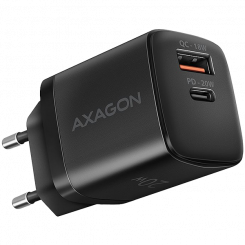 AXAGON ACU-PQ20 wall charger QC3.0 / AFC / FCP + PD type-C, 20W, black