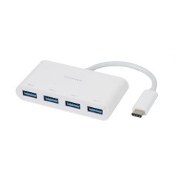 Vivanco CC UC UA4 USB 3.2 Gen 1 (3.1 Gen 1) Type-C 5000 Mbit / s White