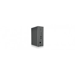 ICY BOX IB-DK2262AC Wired USB 3.2 Gen 1 (3.1 Gen 1) Type-C Anthracite