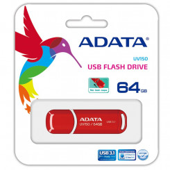 Memory Drive Flash Usb3.1 64Gb / Red Auv150-64G-Rrd Adata