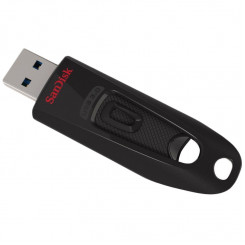 SanDisk Ultra 128 GB, USB 3.0 välkmälu, 130 MB/s lugemine, EAN: 619659113568