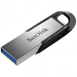 SanDisk Ultra Flair, 128 ГБ, флэш-накопитель USB 3.0, скорость чтения 150 МБ/с, EAN: 619659136710