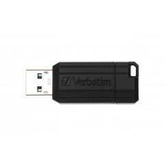 Verbatim PinStripe, USB 2.0, 8 GB, Black