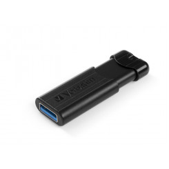 Verbatim PinStripe, USB 3.0, 64GB, Black