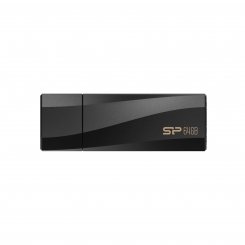 USB-накопитель Silicon Power Blaze Series B07, 64 ГБ, тип A, USB 3.2 Gen 1, черный