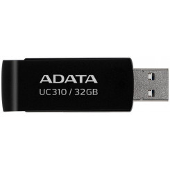 USB-накопитель ADATA UC310, 32 ГБ, USB 3.2 Gen 1, черный