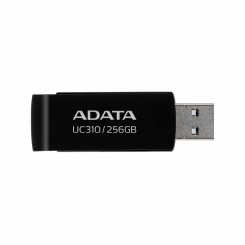 USB-накопитель ADATA UC310, 256 ГБ, USB 3.2 Gen 1, черный