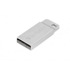 Verbatim Metal Executive — USB-накопитель, 16 ГБ, серебристый