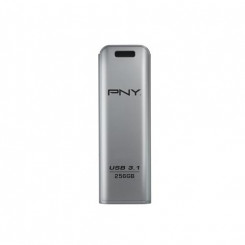 PNY FD256ESTEEL31G-EF USB-mälupulk 256 GB 3.2 Gen 1 (3.1 Gen 1) Roostevaba teras