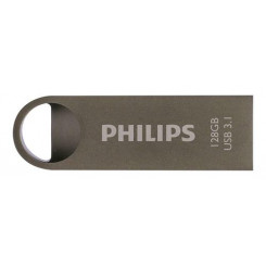 USB-накопитель Philips Moon Edition 3.1, 128 ГБ USB Type-A 3.2 Gen 1 (3.1 Gen 1), серый