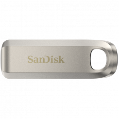 SanDisk Ultra Luxe C-tüüpi USB-välkmäluseade 128 GB USB 3.2 Gen 1 jõudlus esmaklassilise metallkujundusega, EAN: 619659203368