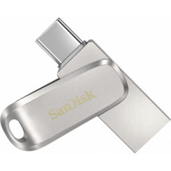 Sandisk Dual Drive Luxe 512 ГБ, серебристый