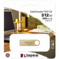 Флэш-память Kingston DataTraveler SE9 G3 512 ГБ Металл