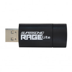 Patriot mälu Supersonic Rage Lite USB-mälupulk 64 GB USB Type-A 3.2 Gen 1 (3.1 Gen 1) must, sinine