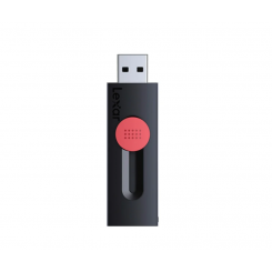 Флеш-накопитель Lexar JumpDrive D300 128 ГБ USB 3.2 Gen 1 Черный/Красный