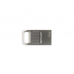 ФЛЕШКА Патриот Tab200 32ГБ Тип A USB 2.0, мини, алюминий, серебристый