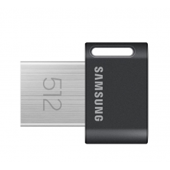Samsung   FIT Plus   MUF-512AB / APC   512 GB   USB 3.2 Gen 1   Gray