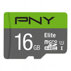 PNY Elite microSDHC 16 ГБ UHS-I класс 10