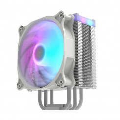 Active cooling for Darkflash Darkair LED processor (radiator + fan 120x120) white
