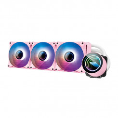 Darkflash DX360 V2.6 RGB компьютер с водяным охлаждением 3x 120x120 (Розовый)