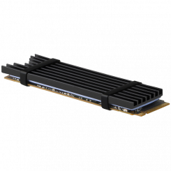AXAGON CLR-M2L3 пассивный — SSD M.2, SSD 80 мм, корпус из алюминия, силиконовые термопрокладки, высота 3 мм