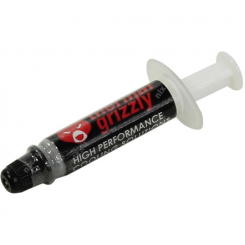 Thermal Grizzly Thermal grease Kryonaut 1g universal Thermal Conductivity: 12,5 W / mk * Thermal Resistance: 0,0032 K / W * Electrical Conductivity: 0 pS / m * Viscosity : 130-170 Pas * Specific Weight : 3,7g / cm3 * Temperature :	-200 °C  /  +350 °C W