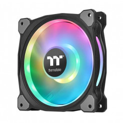 Thermaltake Riing Duo 14 LED RGB Premium Edition arvutikorpus, ventilaator must