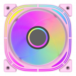Комплект вентиляторов ARGB для компьютера Darkflash INF24 5в1 (розовый)